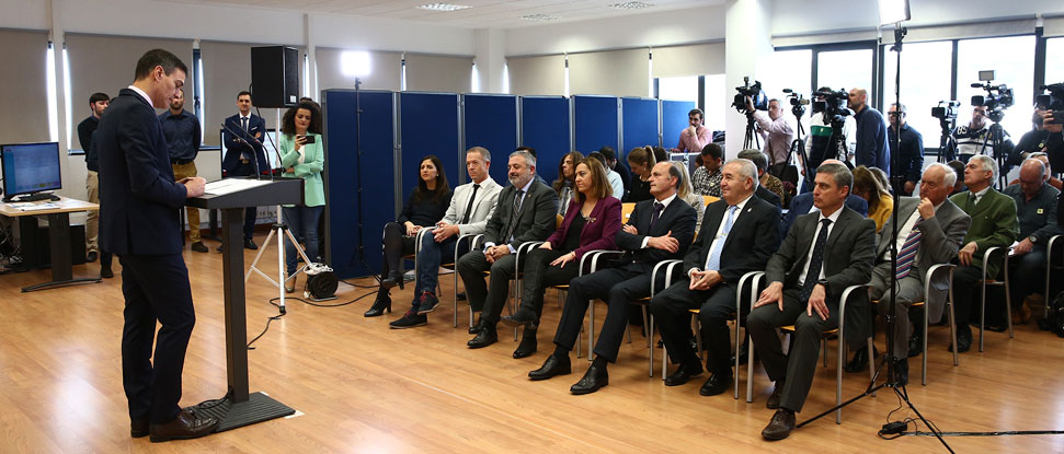 Pedro S&aacute;nchez pone en valor en Burgos la importancia de la industria 4.0 y las posibilidades de desarrollo de la provincia