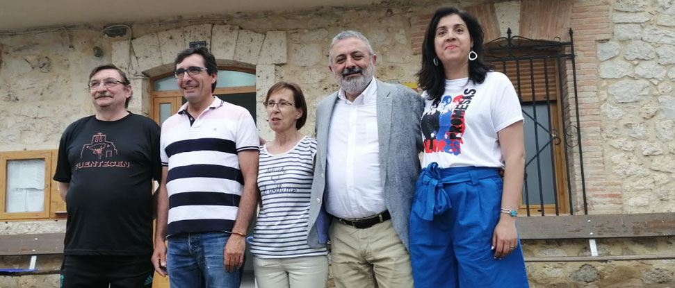 Alcalde y Miravalles arropan el cierre de campa&ntilde;a del Proyecto Arqueol&oacute;gico San Nicol&aacute;s- La Sequera de Haza