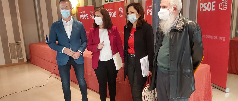 Los parlamentarios socialistas defienden unos presupuestos buenos para Burgos y piden el apoyo del PP