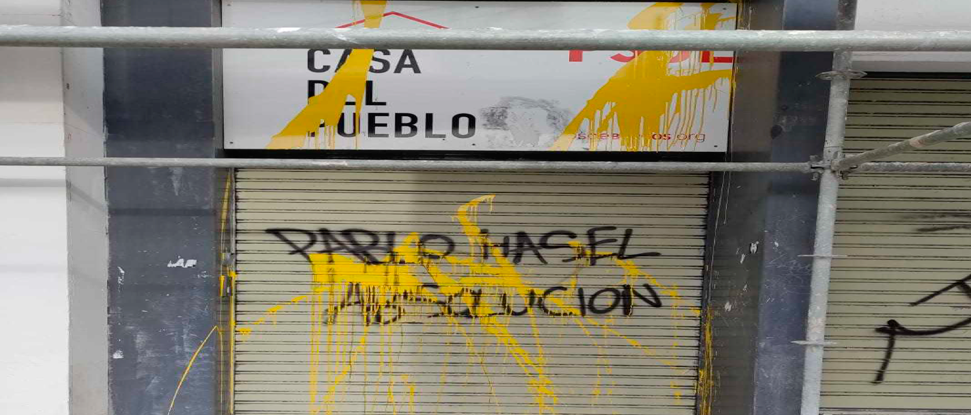 La violencia deslegitima la defensa de cualquier causa, dice Pe&ntilde;a sobre el ataque a la Casa del Pueblo