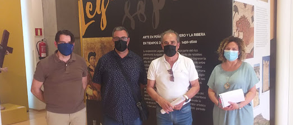 Briones mantiene una reuni&oacute;n de trabajo en Pe&ntilde;aranda de Duero para abordar la situaci&oacute;n del patrimonio de la localidad