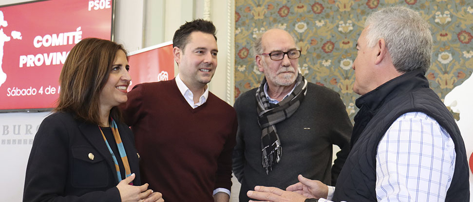 El PSOE de Burgos aprueba por unanimidad sus candidaturas para Aranda de Duero, Burgos y Miranda de Ebro