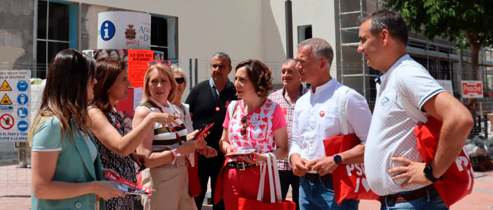 Pe&ntilde;a y Gil recalcan la importancia de la continuidad de un Gobierno socialista para la necesaria mejora del ciclo del agua en Aranda con fondos europeos
