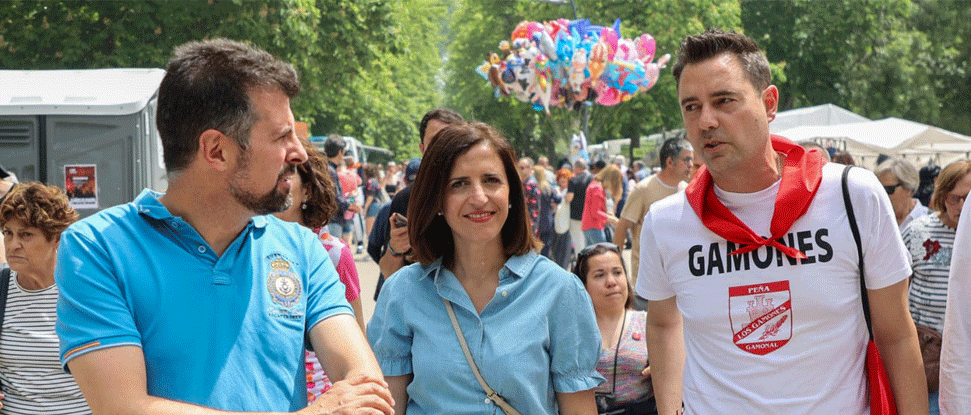 Pe&ntilde;a llama a la movilizaci&oacute;n el domingo para bajar los humos al PP, frenar a la ultraderecha y hacer m&aacute;s Europa para que a Burgos le vaya mejor